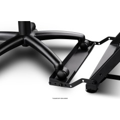 Next Level Racing Wheel Stand 20 Gaming Chair - Sleek Black Design for Ultimate Comfort and Performance